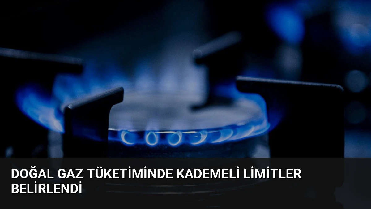 Doğal Gaz Tüketiminde Kademeli Limitler Belirlendi