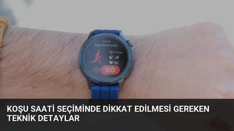 Koşu Saati Seçiminde Dikkat Edilmesi Gereken Teknik Detaylar
