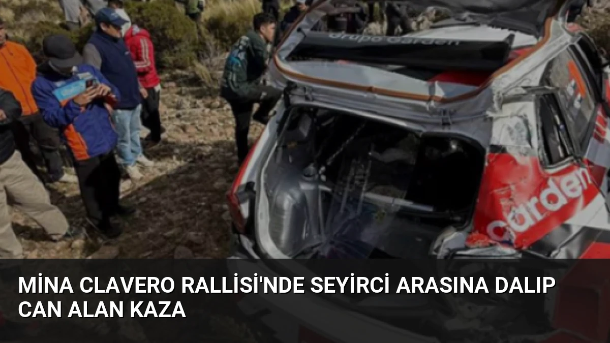Mina Clavero Rallisi’nde Seyirci Arasına Dalıp Can Alan Kaza
