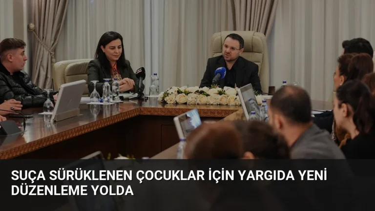Suça Sürüklenen Çocuklar İçin Yargıda Yeni Düzenleme Yolda