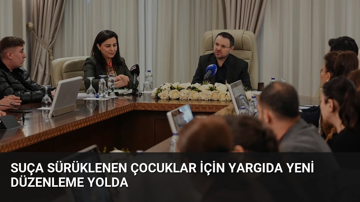 Suça Sürüklenen Çocuklar İçin Yargıda Yeni Düzenleme Yolda