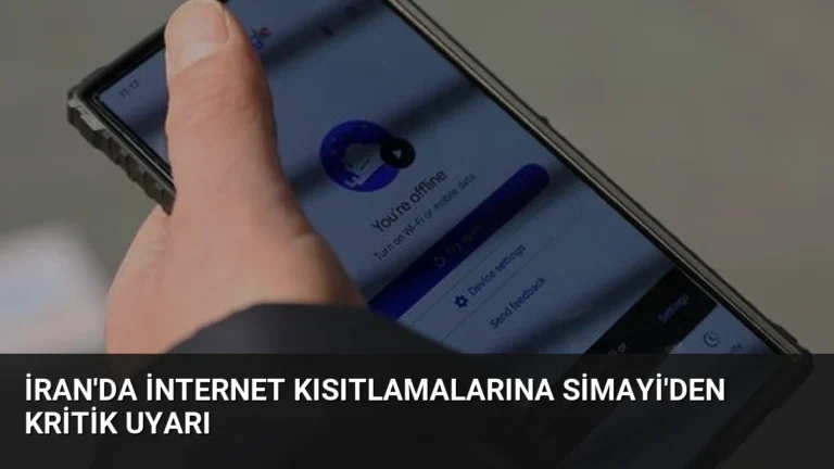 İran’da İnternet Kısıtlamalarına Simayi’den Kritik Uyarı