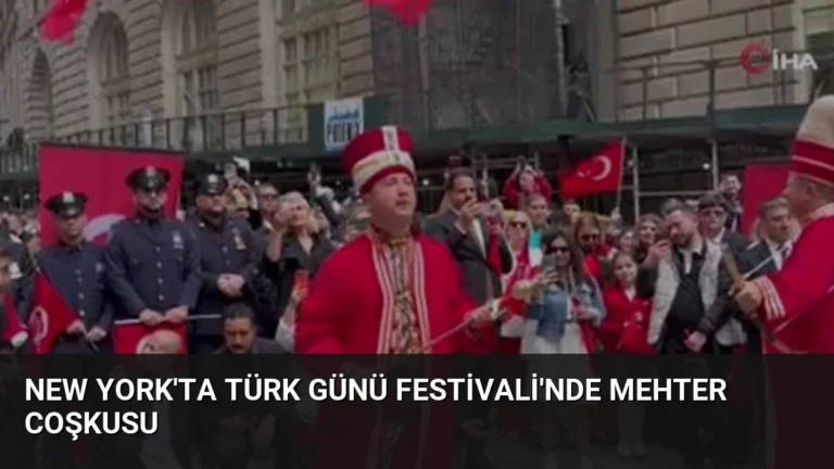 New York’ta Türk Günü Festivali’nde Mehter Coşkusu