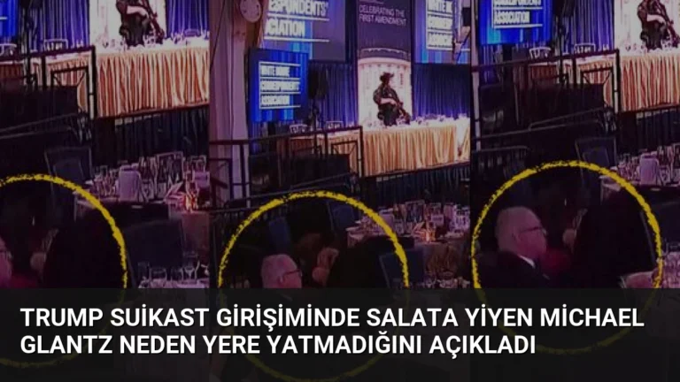 Trump Suikast Girişiminde Salata Yiyen Michael Glantz Neden Yere Yatmadığını Açıkladı