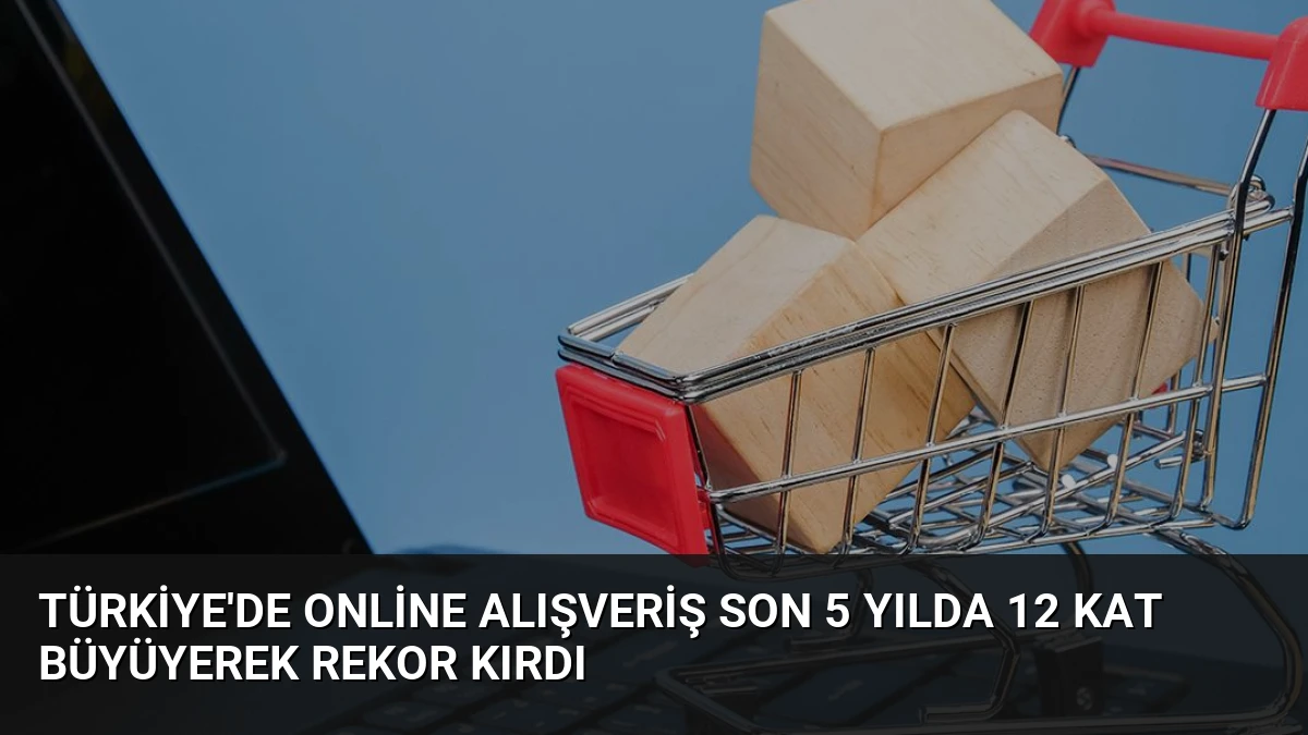 Türkiye’de Online Alışveriş Son 5 Yılda 12 Kat Büyüyerek Rekor Kırdı