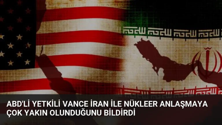 ABD’li Yetkili Vance İran ile Nükleer Anlaşmaya Çok Yakın Olunduğunu Bildirdi
