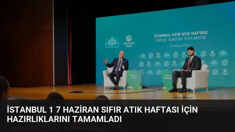 İstanbul 1 7 Haziran Sıfır Atık Haftası İçin Hazırlıklarını Tamamladı