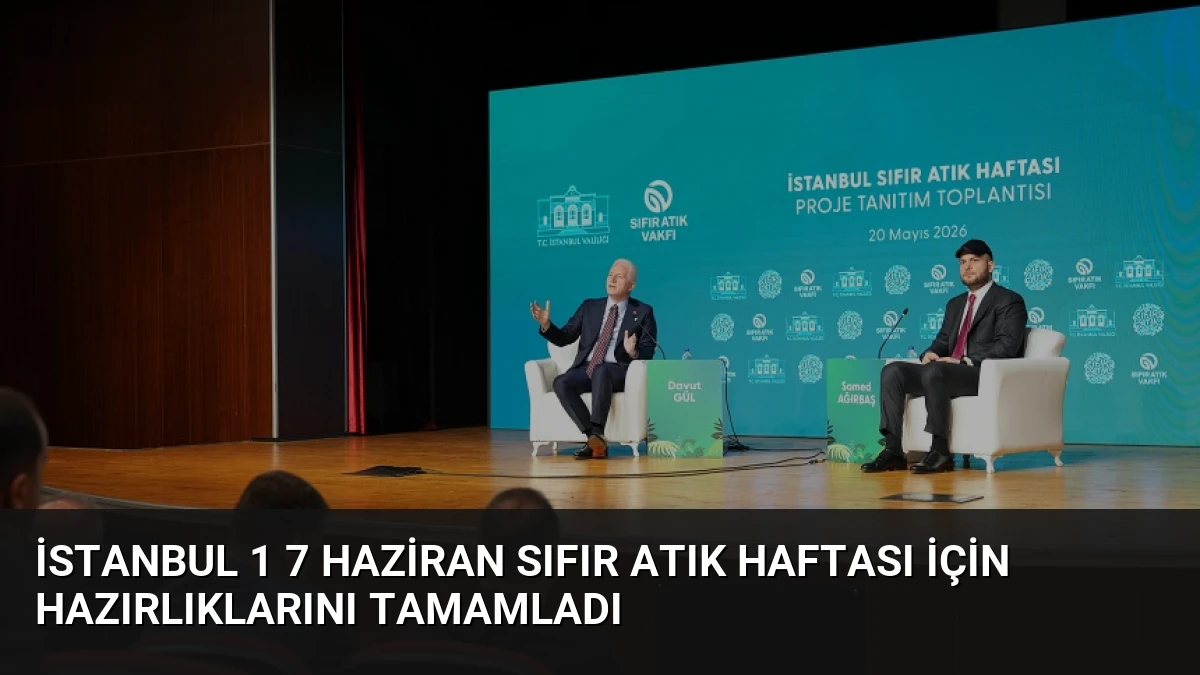 İstanbul 1 7 Haziran Sıfır Atık Haftası İçin Hazırlıklarını Tamamladı