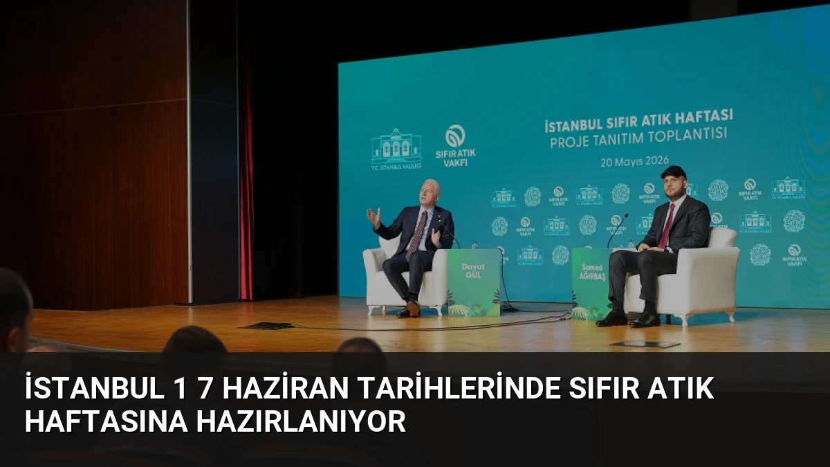İstanbul 1 7 Haziran Tarihlerinde Sıfır Atık Haftasına Hazırlanıyor