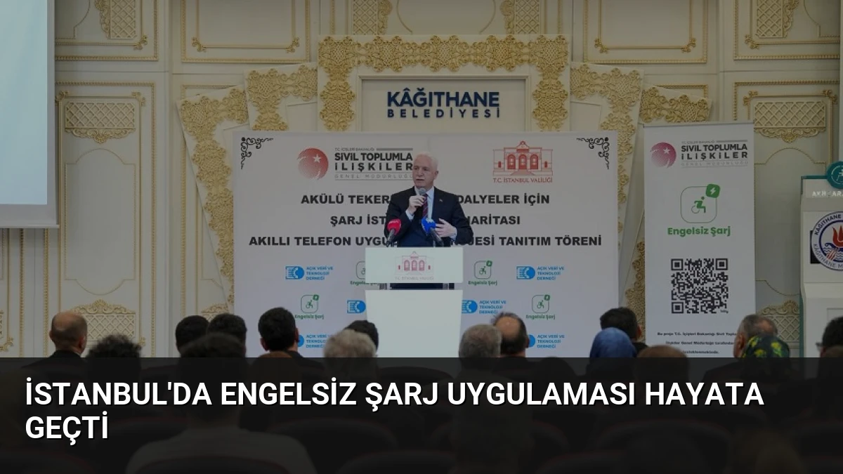 İstanbul’da Engelsiz Şarj Uygulaması Hayata Geçti