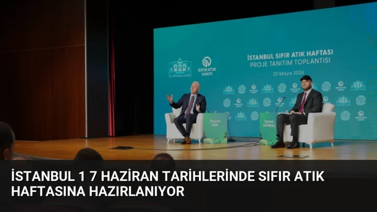 İstanbul 1 7 Haziran Tarihlerinde Sıfır Atık Haftasına Hazırlanıyor