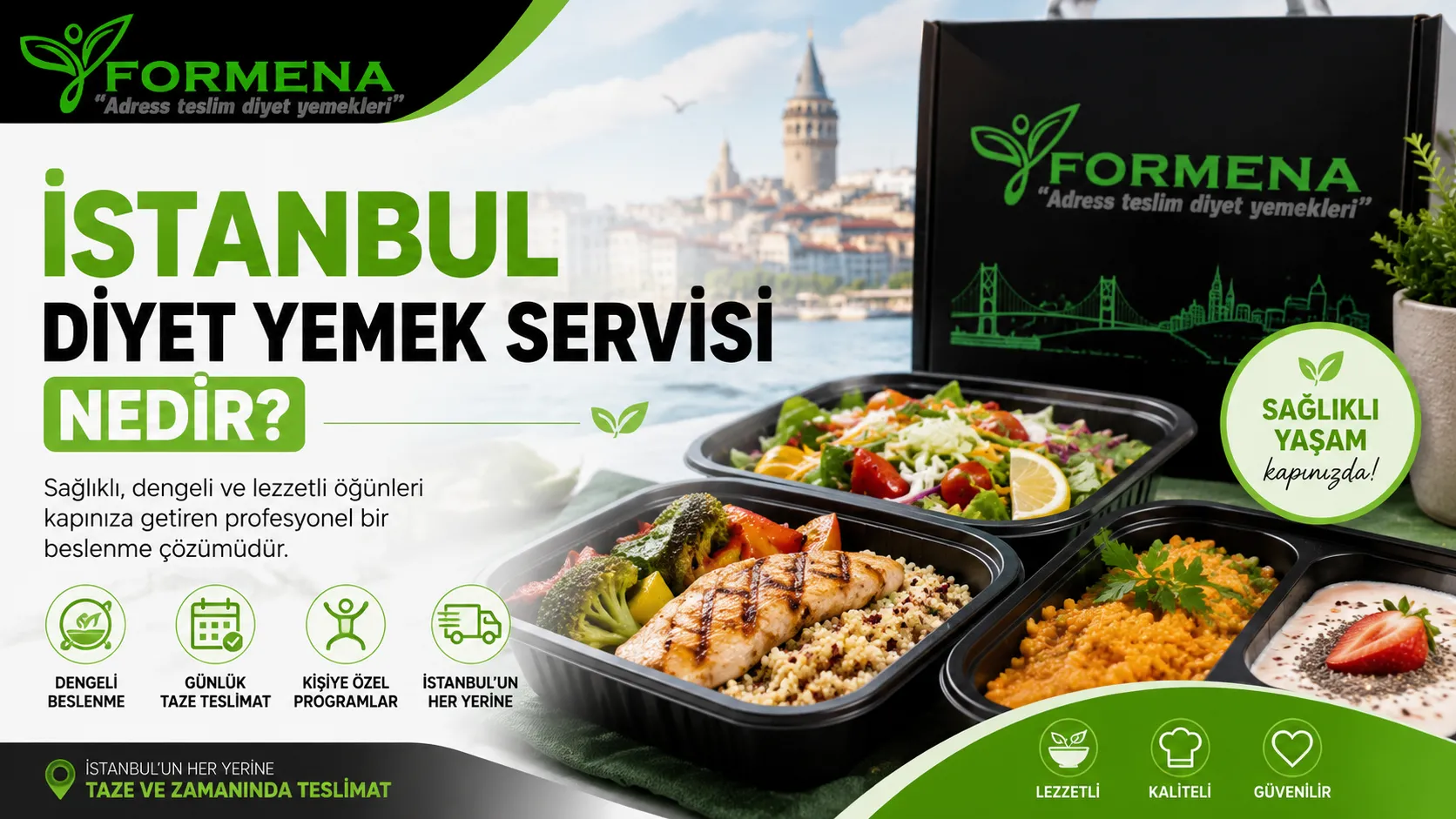 İstanbul diyet yemek servisi nedir?