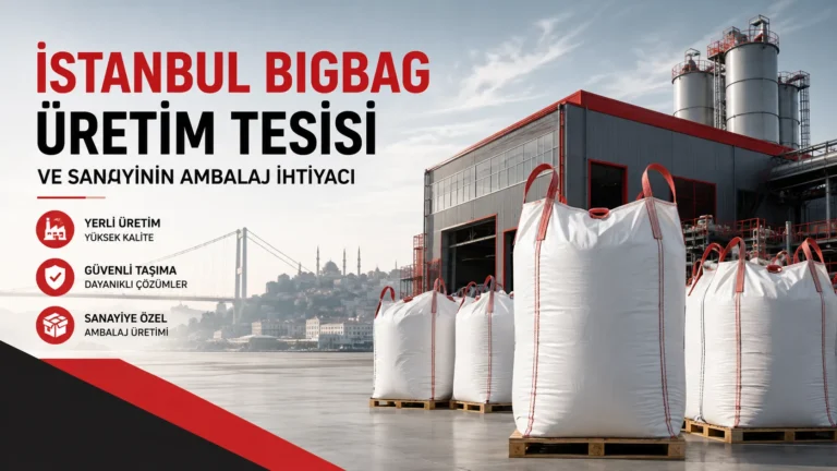 İstanbul Bigbag Üretim Tesisi ve Sanayinin Ambalaj İhtiyacı