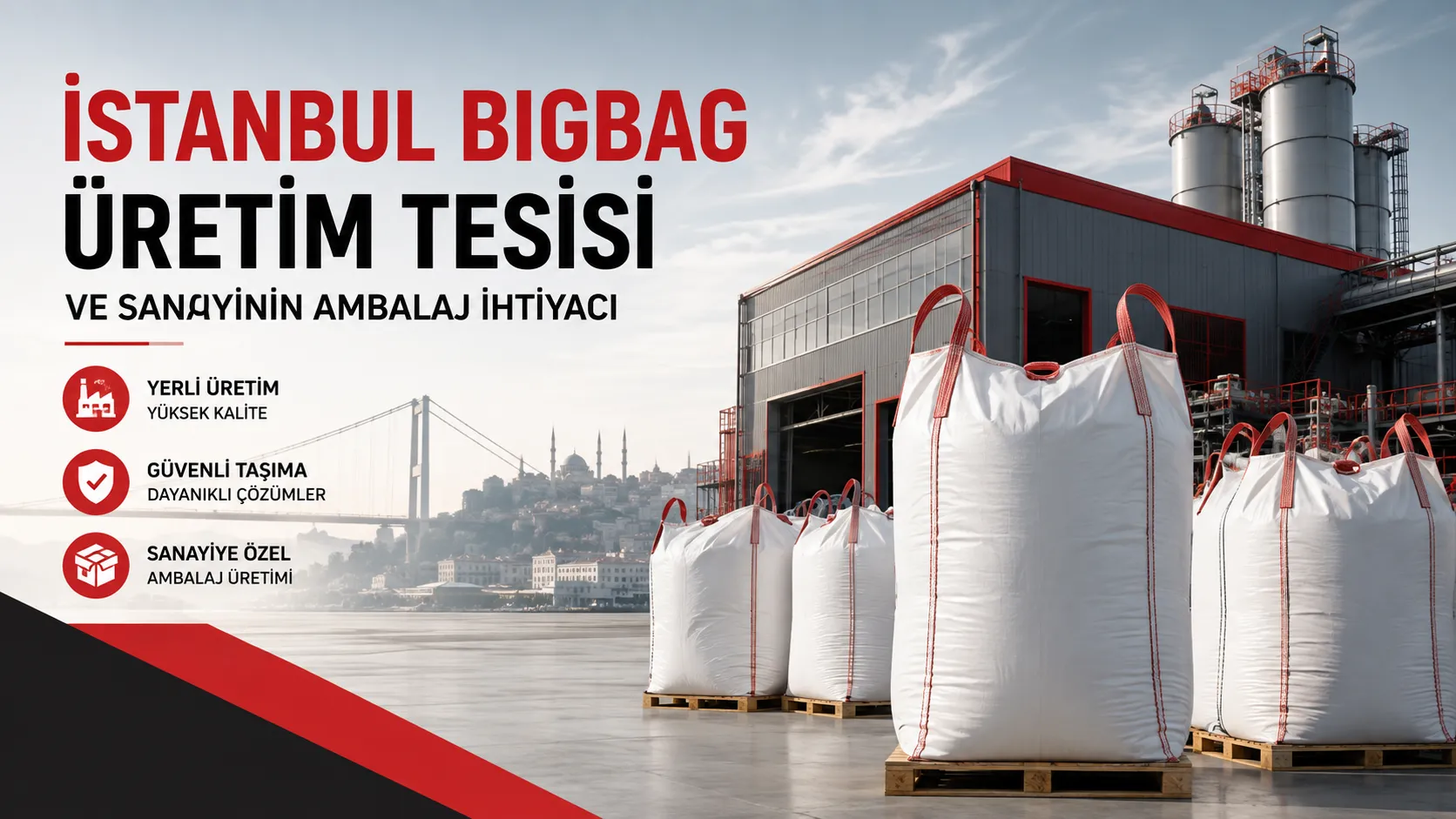 İstanbul Bigbag Üretim Tesisi ve Sanayinin Ambalaj İhtiyacı