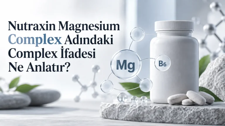 Nutraxin Magnesium Complex Adındaki Complex İfadesi Ne Anlatır?