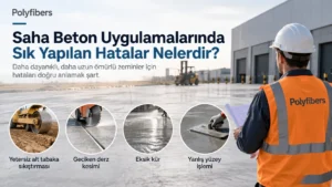 Saha Beton Uygulamalarında Sık Yapılan Hatalar Nelerdir?