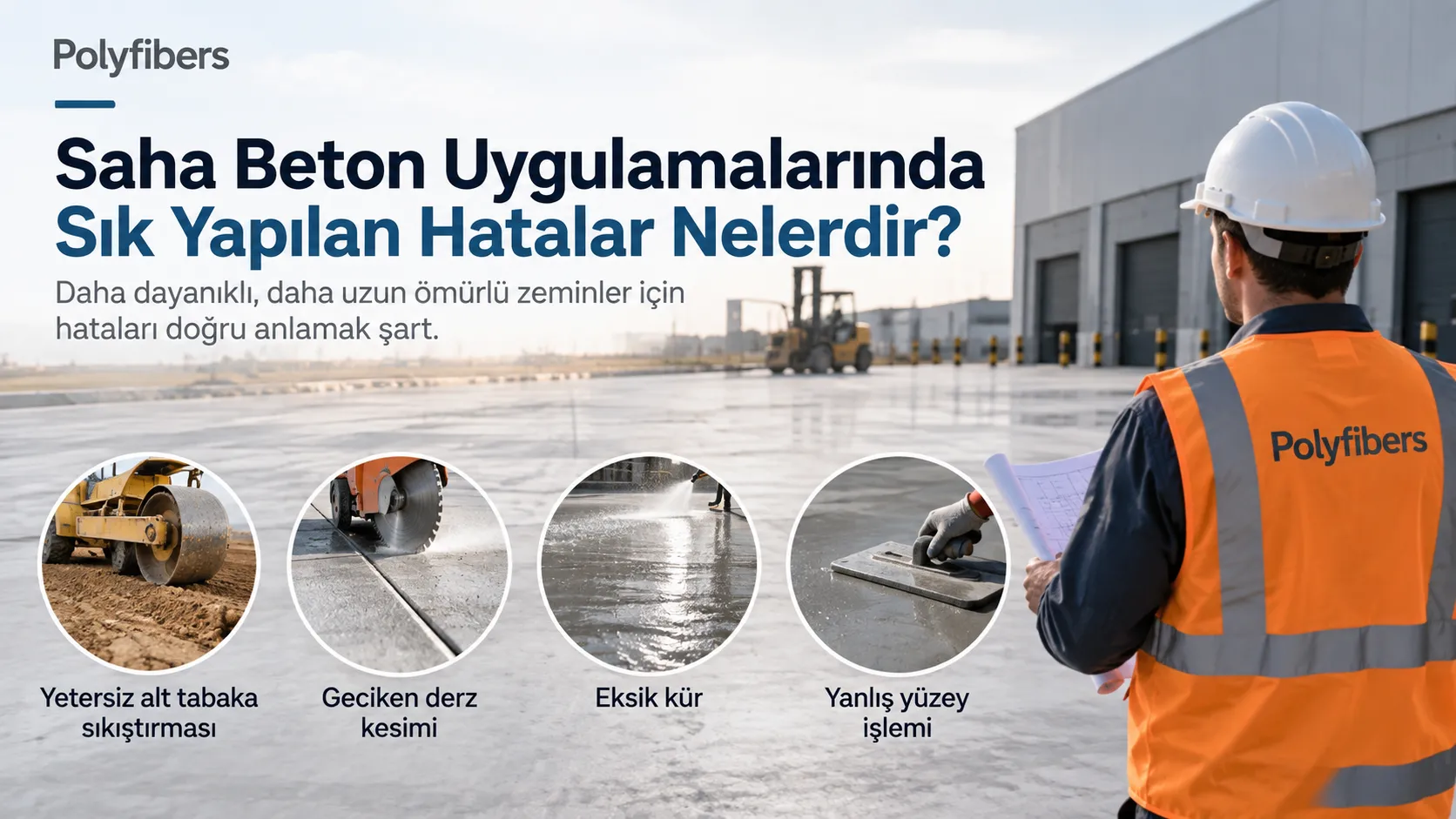 Saha Beton Uygulamalarında Sık Yapılan Hatalar Nelerdir?