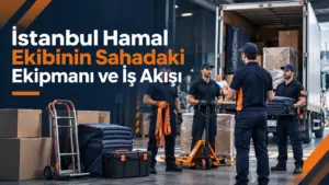 İstanbul Hamal Ekibinin Sahadaki Ekipmanı ve İş Akışı