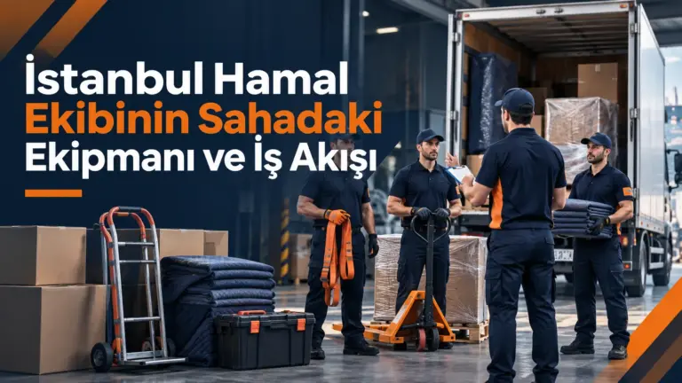 İstanbul Hamal Ekibinin Sahadaki Ekipmanı ve İş Akışı